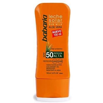 Loción Solar Aloe Vera SPF 50 Babaria 100ml