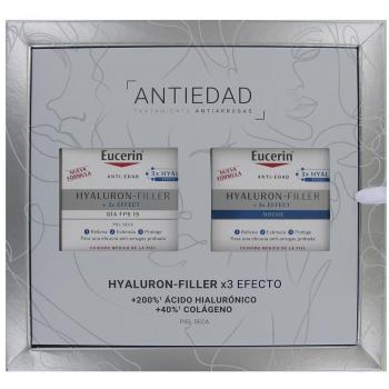 Eucerin Hyaluron-Filler Pack Crema Día SPF 15 Piel Seca 50ml + Crema Noche Piel Seca 50ml