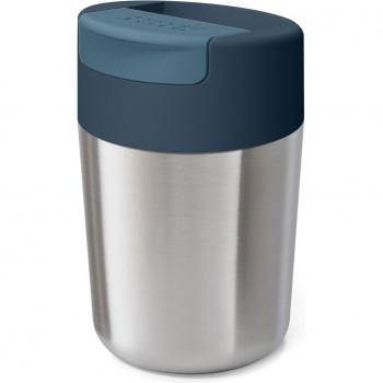 Taza mug de acero para llevar con tapa abatible SippTM Joseph Joseph