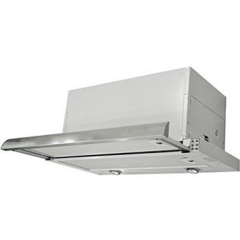 Mepamsa Maxima 60 V2 Campana aspirante extraplana de inox, 20 W, 3 Velocidades, Acero inoxidable