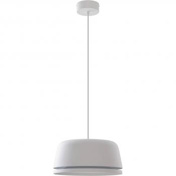 Lámpara colgante LED Faelinor en Blanco de Aluminio Ø 35 cm