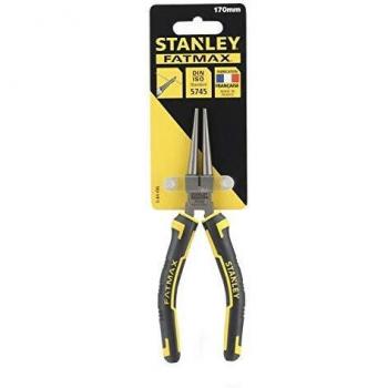 STANLEY 0-84-496 - Alicate boca redonda, 170mm