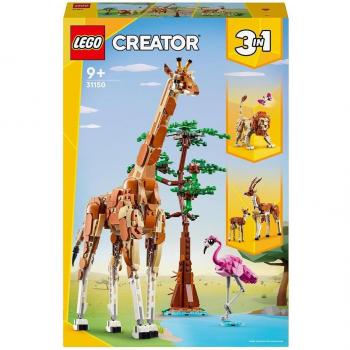 LEGO Creator 3en1 Safari de Animales Salvajes (31150)