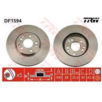 TRW DF1594 Brake Disc