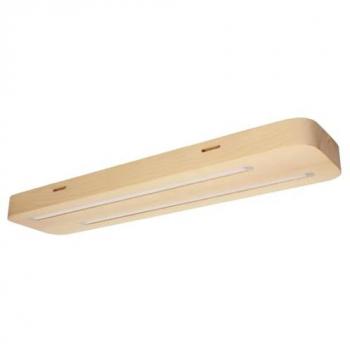 Lámpara de Techo Neele EPIKASA, Madera de Roble y Acrílico, 54x13,5x3,8 cm