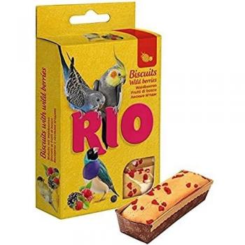 Biscuitos RIO para Todas las Aves con Frutas del Bosque - Paquete Doble 2 x 35 g