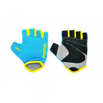 Reebok RAGL-11133CY - Guantes de fitness, color cyan, talla M