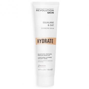 Revolution Skincare Hydrate Bálsamo Limpiador Desmaquillante Facial con Escualeno y Avena 150 ml
