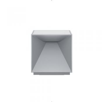 Lámpara de Mesa LED Recargable Nutalis, Gris Niebla, IP54, Atenuable