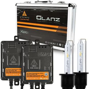Kit de Conversión HID, AFTERPARTZ® Glanz AC 55W 6000K de Inicio Rápido con 3 Segundos 100% por Completo Light Up HID XENON Bulbo de La Linterna