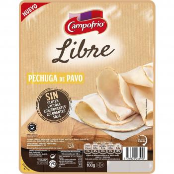 Campofrio Lonchas Pechuga de Pavo Libre - 100 gr