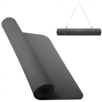 Nike Fundamental 3 mm – Esterilla de yoga, dunkelgrau - grün, talla única