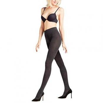 Falke Soft Merino Wool Blend Tights - Ladies Small - Anthracite Grey