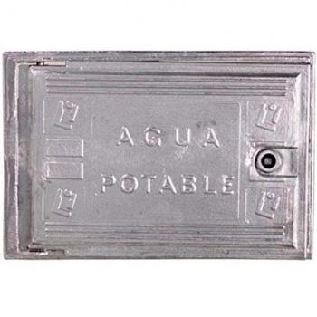 WOLFPACK LINEA PROFESIONAL 4090505 Puerta Contador Agua Aluminio 300x400