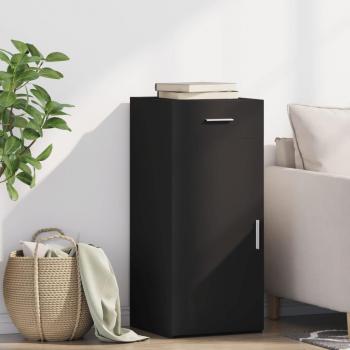 Aparador negro de madera multicapa 40x42,5x93 cm vidaXL