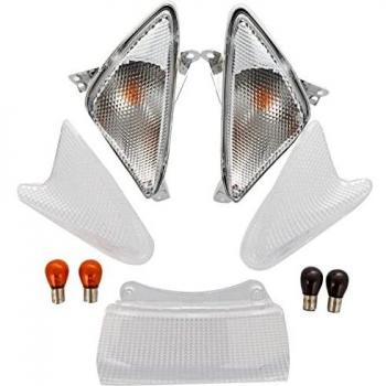 ONE by CAMAMOTO Kit de Flecha Trasparente PARAMOTO Compatible con Yamaha T-MAX 500 año 2001 A 2007