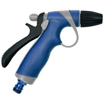 Tatay Pistola para Manguera Top Line, Regulable, Conector Universal, 2 Posiciones, Protección Solar, Fácil Instalación, Azul