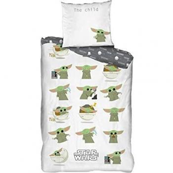 Funda nordica Yoda The Child Star Wars cama 90cm algodon