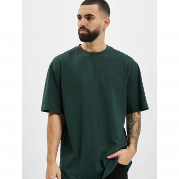 Urban Classics Oversized Tall T-Shirt in Bottle Green