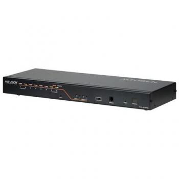 8-Port CAT5 KVM Switch with 2 User Access