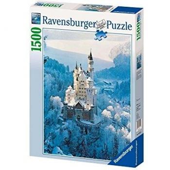 Ravensburger 1500 Piece Puzzle - Neuschwanstein Castle in Winter