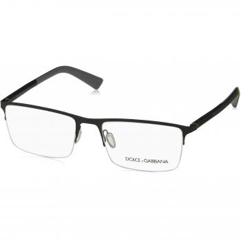 Dolce & Gabbana 0Dg1284, Monturas de Gafas para Hombre, Black Rubber, 54