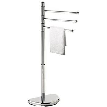 Gedy HI311300000 Toallero de Pie, Cromo, 30X36,5X90,5
