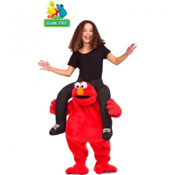 Disfraz a hombros de Elmo para niños