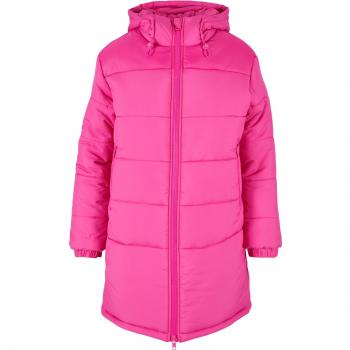 Urban Classics Women's Long Hooded Down Jacket