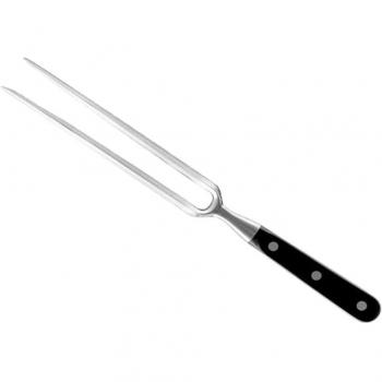 HOME Professional Trinchante, Acero INOX, Negro, 18 cm