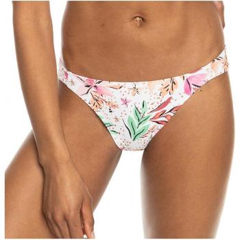 Braguita de bikini de cintura baja de mujer Printed Beach Classics Roxy en color blanco, naranja y rosa, talla S
