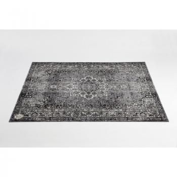 Vintage Persian Drum Rug Grey 185x160cm