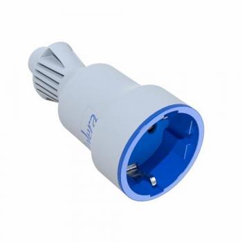 Base móvil bipolar 16A 250V con toma de tierra lateral modelo 707CKB Solera