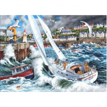 The House of Puzzles Storm Chased 1000 Piece Jigsaw Puzzle