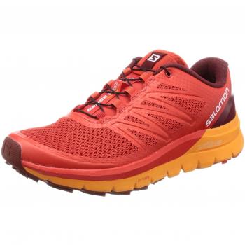 Salomon Sense Pro MAX, Zapatillas de Trail Running para Hombre, Rojo