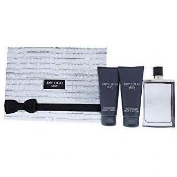 Jimmy choo man eau de toilette spray 100ml set 3 piezas 2017