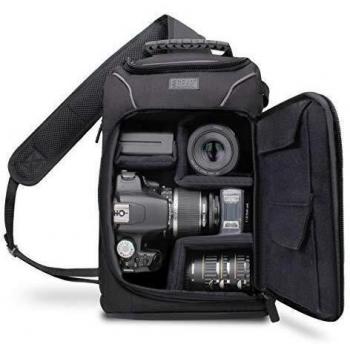 Accessory Power USA GEAR S Series S15 - Mochila Cámara Reflex, Funda Bolsa Protectora para Cámaras DSLR como Nikon, Canon y para Accesorios, Cargadores, Tarjetas de Memoria