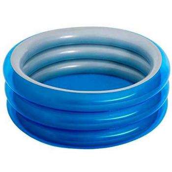 Piscina Hinchable Infantil Bestway Big Metallic 3-Ring Pool 150x53 cm