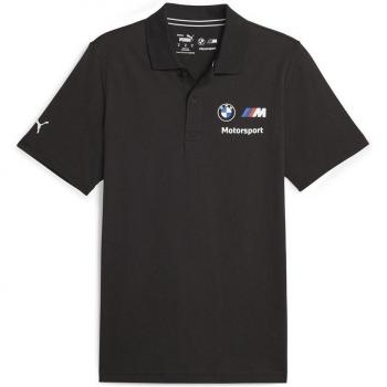 Puma BMW Motorsport Black Polo Shirt for Men - Size L