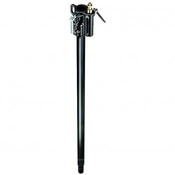 Manfrotto 142ABS - Trípode 2,1 kg, Aluminio, Negro, una sección