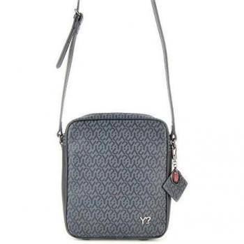 YNOT - Bolso al hombro para hombre negro negro