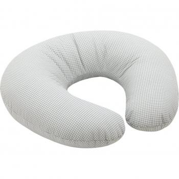 Cojín de Lactancia Cambrass Mini Windsord Gris 53x45x10 Cm - Cómodo y de Tamaño Compacto