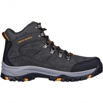 Skechers Relment Daggett Men's Waterproof Hiking Boots - Grey