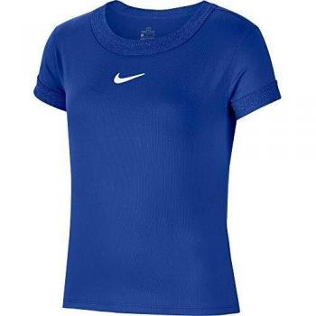 NIKE CQ5386-480 Camiseta, Azul, XS para Niñas