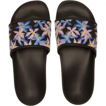 Chanclas Roxy Slippy Print mujer negro azul rosa - 39