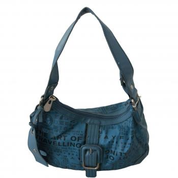WAYFARER Printed Shoulder Handbag for Women - Blue