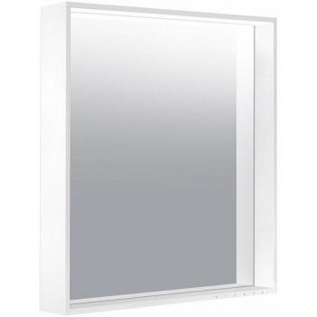 Espejo iluminado Keuco X-Line 650x700x105mm, calefacción de espejo, color de luz regulable, modelo 33298302003