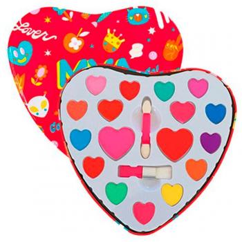Estuche de maquillaje infantil Mya Cosmetics Heart