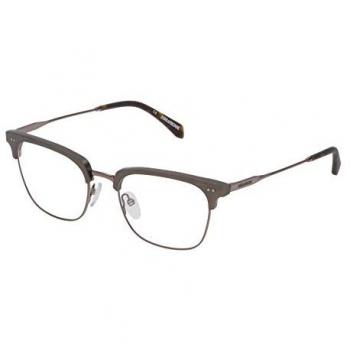 Montura de Gafas Hombre Zadig & Voltaire VZV18552568K Gris, Ø 52 mm, Total Shiny Gun, medidas 52/19/145