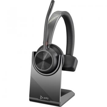 HP Poly Voyager 4310 UC Wireless USB-C Monaural Headset with Charging Stand